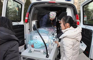 海林市妇婴监护型护送